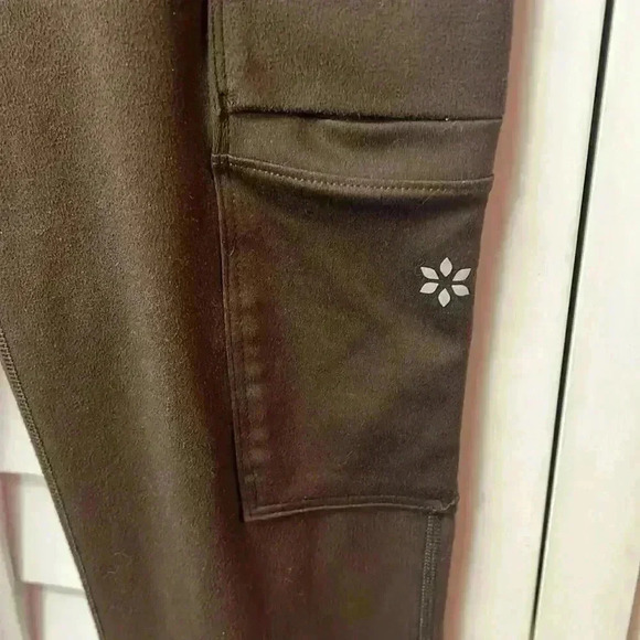 Nine West Active Leggings Size Large Brown - Picture 4 of 6